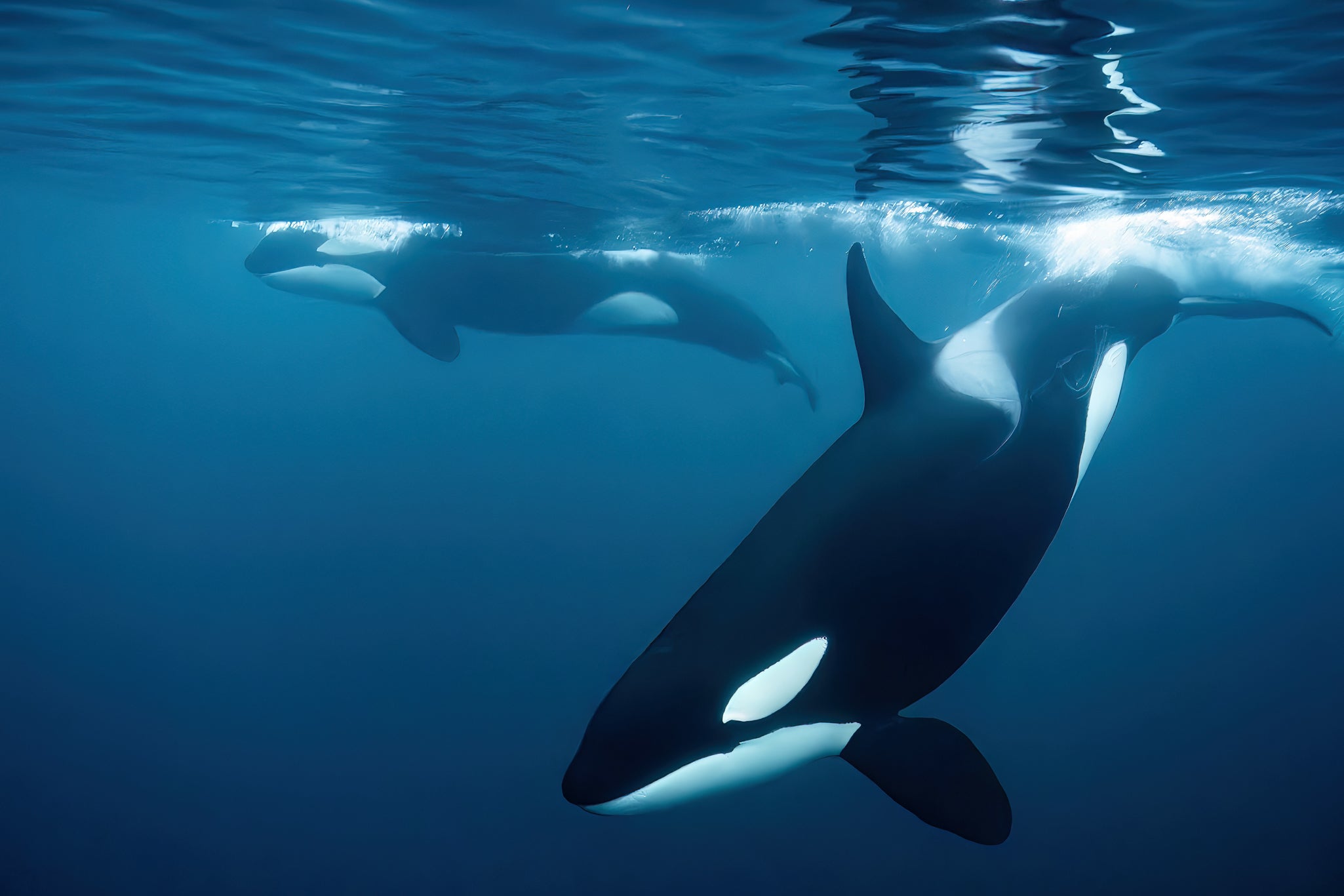 NUOTA CON LE ORCHE IN NORVEGIA